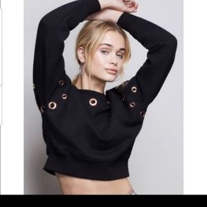 Good American grommet sweater size 1